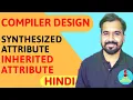 Synthesized Attribute And Inherited Attribute Explained With Examples l Compiler Design Course