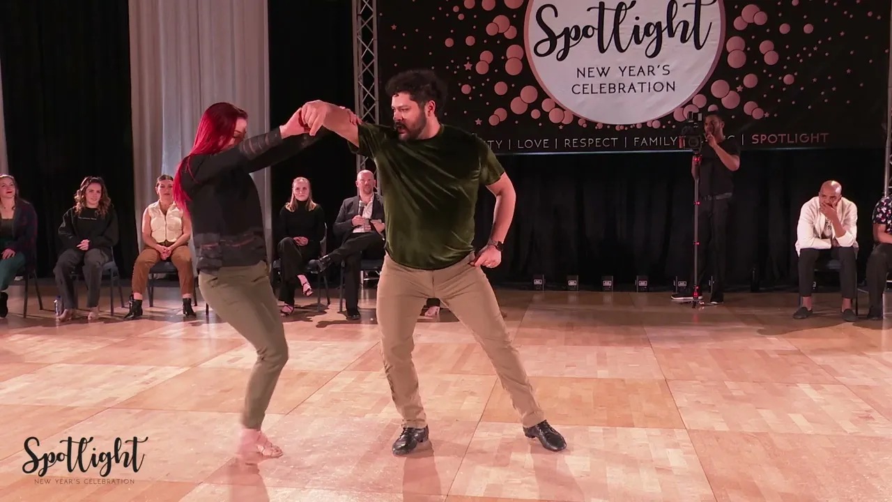 Spotlight New Year's Celebration 2023 All Star Jack & Jill - Derek Leyva & Larissa Frisbee