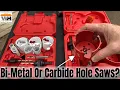 Which Milwaukee Hole Saw Kit Is Right For You and Your Project Hole Dozer vs Big Hawg Carbide