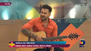 Diego Riuz agita a sexta com música ao vivo no Ver Mais