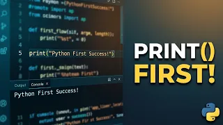 Python Print The First Step Every Coder Needs