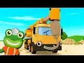 Caroline The Crane Song | Gecko's Garage | Kids Songs | Construction Trucks For Children