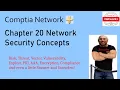 Comptia Network Chapter 20 Network Security Concepts