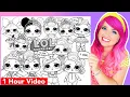 Coloring L O L Surprise Dolls Coloring Pages 1 hour LOL Surprise Coloring s