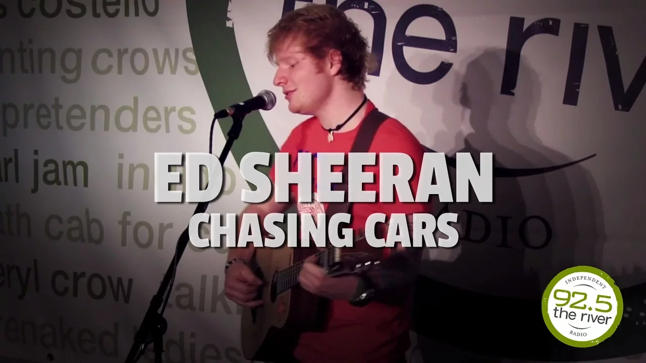 Ed Sheeran performs "Chasing Cars' (Snow Patrol Cover)