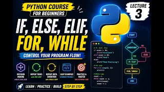 Python Conditions Loops Lecture 3