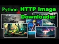 Download images through HTTP in Python