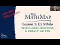 The Math Map Lesson 1 Ex Nihilo - 2025
