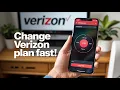 how to change your plan on verizon quick and easy guide