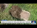 Why graves at Whittier cemetery have disappeared