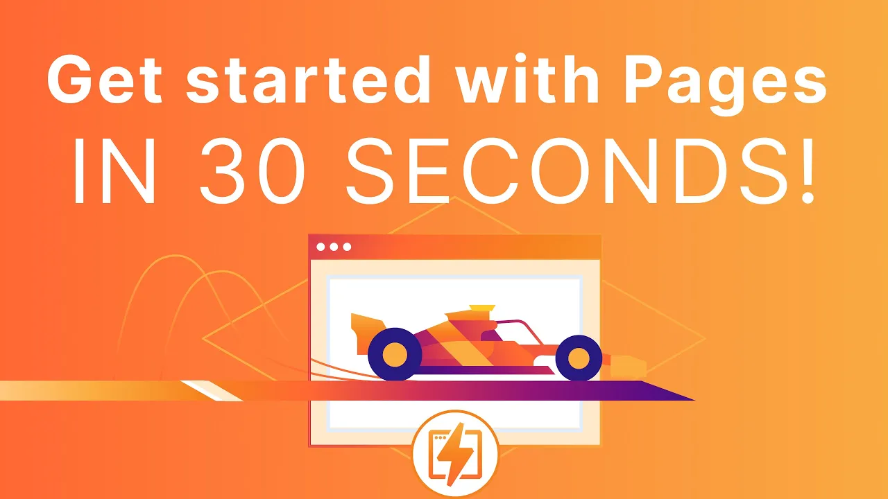 Get Started with Cloudflare Pages in 30 Seconds