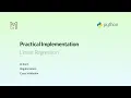 Linear Regression Practical Implementation using Python