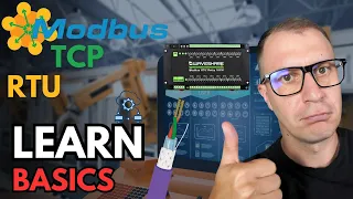 Learn the Modbus RTU and Modbus TCP protocol in 1 hour