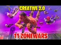 best 11 ZONE WARS maps in CREATIVE 2 0 - ZONE WARS Fortnite Codes