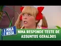 Download Lagu Nina responde teste de assuntos geraldos | A Praça É Nossa (13/07/17)