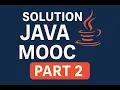 JAVA MOOC Cubes Part 2 - Exercise 8 1