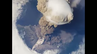 NASA Sarychev Volcano Eruption From The International Space Station 