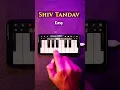 Download Lagu Shiv Tandav Stotram - Easy Piano Tutorial 🎹 with Notes | Walk Band Instrumental