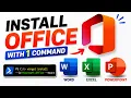 How to Install Microsoft 365 from PowerShell