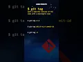 17 learn Git git tag command git tutorial LinuxTechTV pro Git