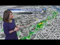 Sunday afternoon s forecast update with meteorologist Jaclyn Shearer
