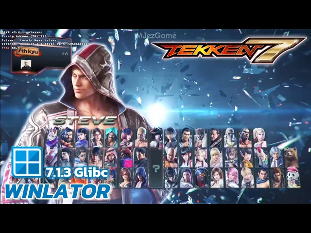 Winlator Glibc (Afei) - Gameplay TEKKEN 7 (Windows) On Android