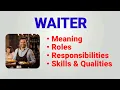 Waiter job description duties and responsibilities of waiter qualities skills