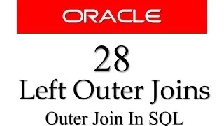 SQL tutorial 28 Left Outer Join By Manish Sharma RebellionRider