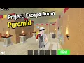 Roblox PROJECT ESCAPE ROOM PYRAMID Walkthrough English