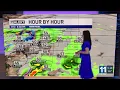 Shower chances Thursday