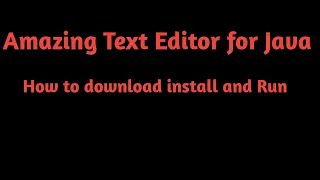 Best Text Editor for Java Programming How to install TextPad for Java