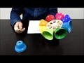 Rainbow Music Spin Bell - Row Row Row Your Boat