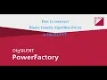 How to construct Binary Genetic Algorithm bGA in DIgSILENT