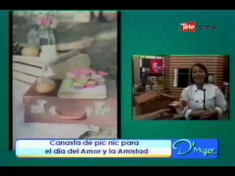 Canasta de pic nic para el día del Amor y la Amistad