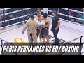 PARIS PERNANDES VS EDY BOXING | CUPLIKAN