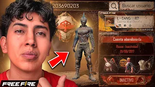 DESPUES de 9 AÑOS REVISE las MEJORES CUENTAS ABANDONADAS en FREE FIRE