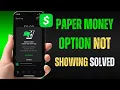 How To Add Paper Money To Cash App
