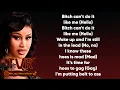 Download Lagu Cardi B - Magnet (Lyrics Video)