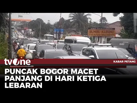 Jalur Wisata Puncak Bogor Macet Panjang, Polisi Terapkan One Way