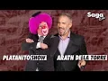 Platanito Show and Arath de la Torre with Adela Micha