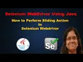 How to Perform Slider Operation in Selenium Webdriver Learn Selenium Webdriver Using Java