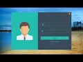 Java Swing GUI Modern login design