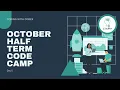 October Half Term Code Camp - Day 5
