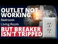 Outlets Lights Not Working but Breaker is ON