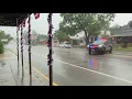 Rain picking up in Boerne River Road closed Texas Storm Update