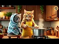 Bob Cat Rescue a Lost Kitten in Heavy Rain