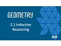 Inductive Reasoning BJU Press Geometry 4th Ed Lesson 2 1--CCCS Flipped Geometry