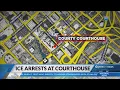 Four taken into ICE custody at Mecklenburg County Courthouse