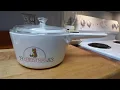 Correct Lid for Corning Visions White Christmas Saucepan 1983 U-1 - B