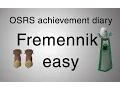 OSRS Fremennik easy diary guide